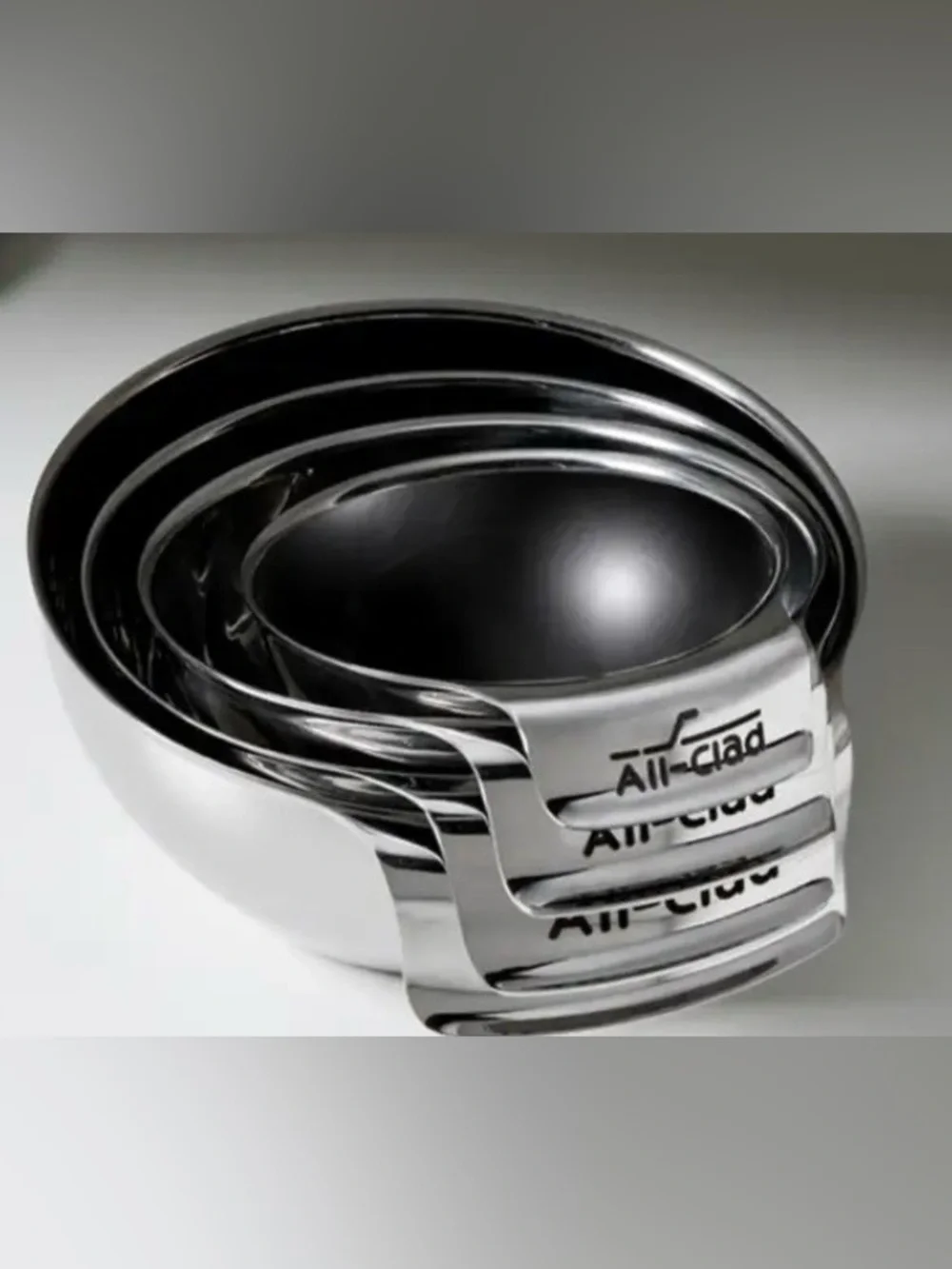 All-Clad Stainless Steel 4-Piece Mini Measuring Bowls